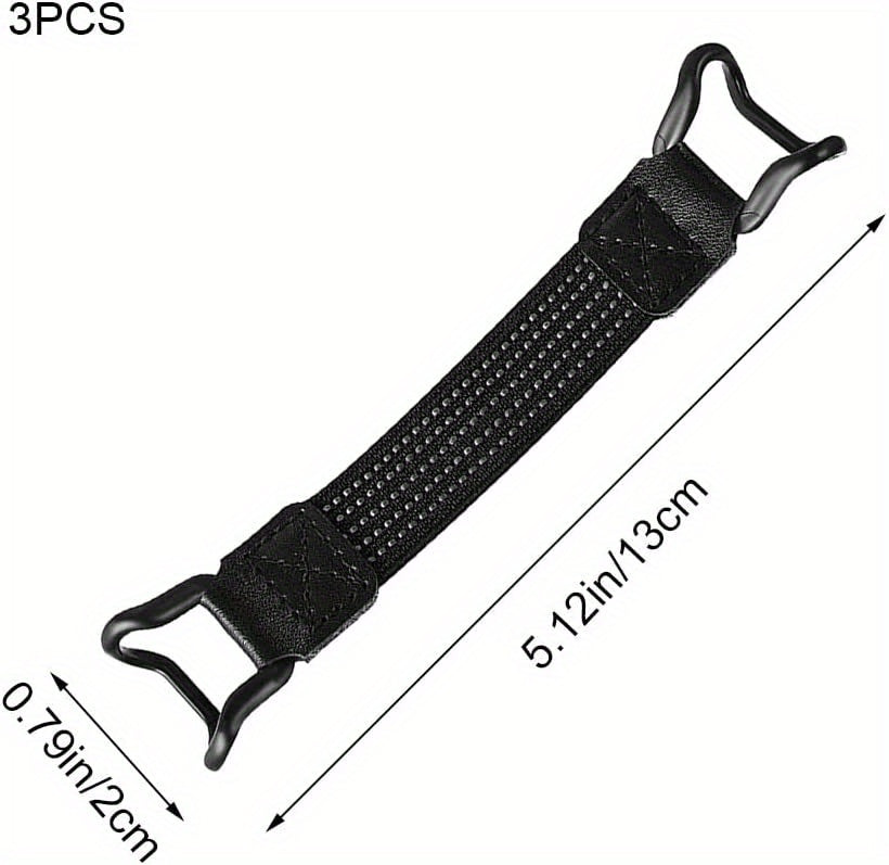 3pcs Mobile Phone Security Hand Strap Holder Security Hand Strap Holder Phone Security Hand Grip Phone Accessory For 5.2-7.5 Inch Smartphones