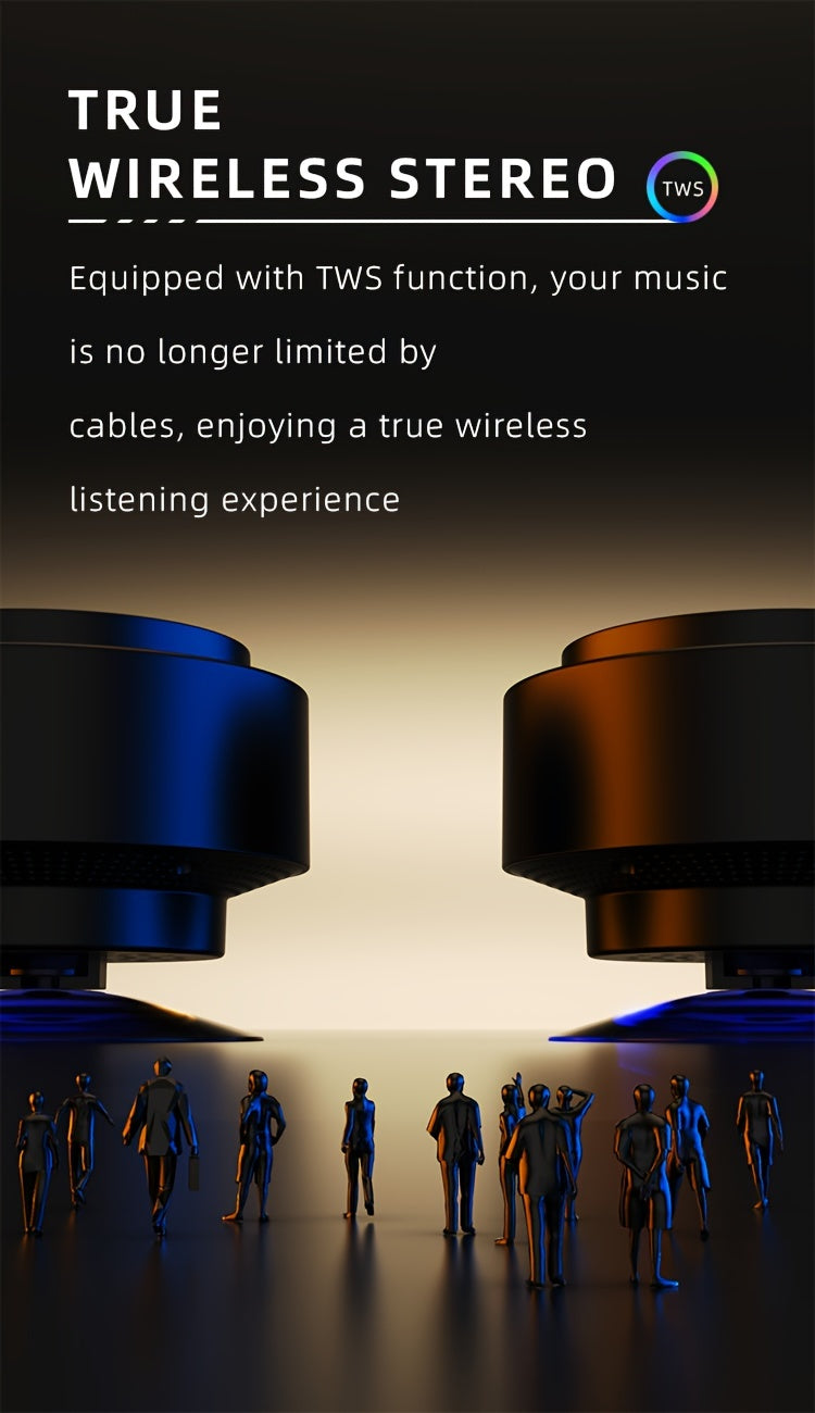Portable Shower Speaker With Built-in Microphone, Voice Assistant Control, Hands-Free Calling, TWS Playback, 5W High Power, Rechargeable Lithium Polymer Battery, Long-Lasting Playtime, HD Decoding, Strong Suction Cup, RGB Lig