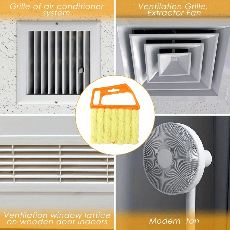 Multi-Functional Cleaning Brush for Blinds, a Household Tool for Cleaning Curtains, an Amazing Gadget for Removing Dust from Air Conditioners And Fans, And a Brush for Cleaning Gaps