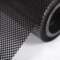 1 roll Stained Glass Window Privacy Film - Non-Adhesive, UV Sun Blocking, One-Way Perforated, Black Vinyl Stickers for Bathroom Door Coverings and Printable Engraved Designs