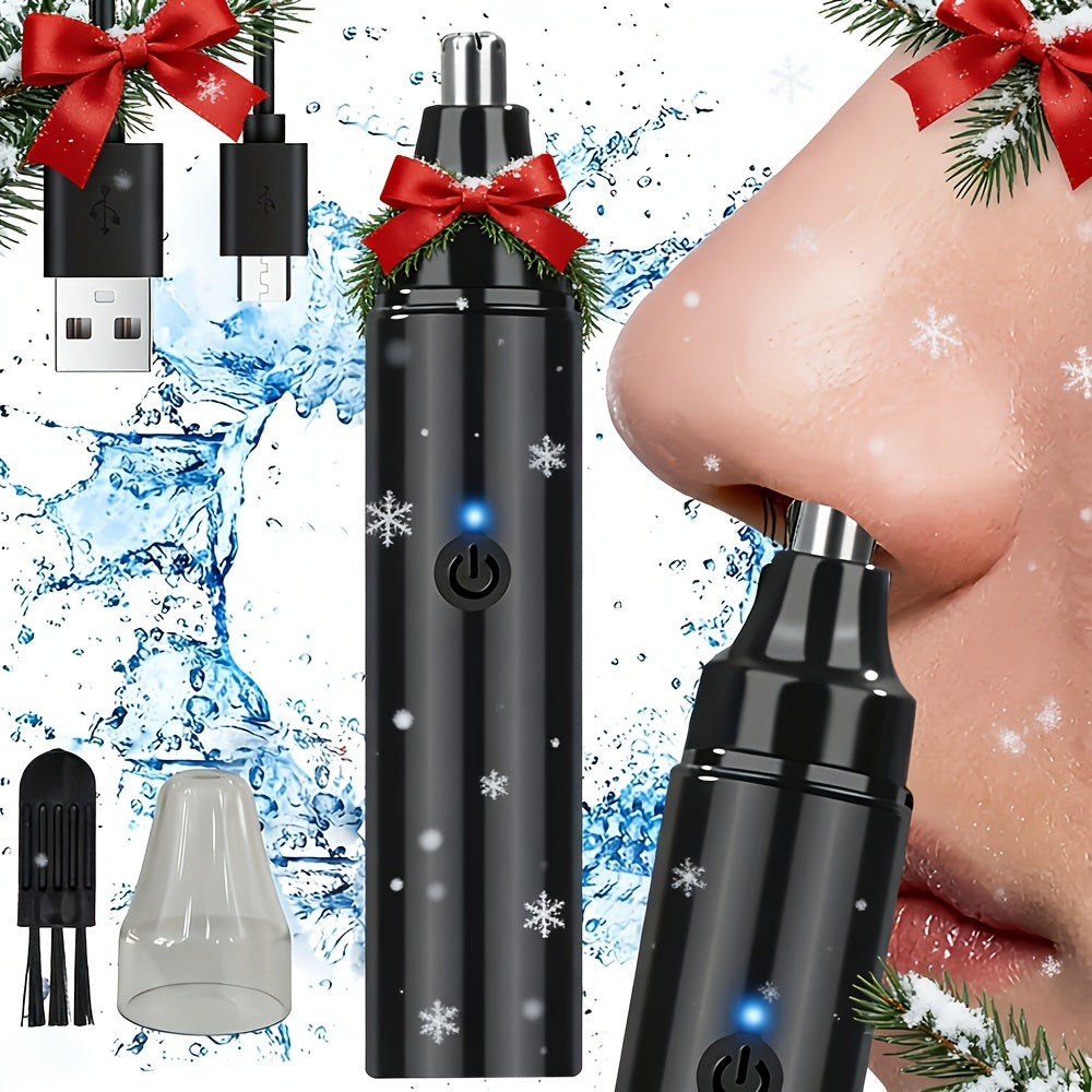 [GERTZY Ear Trimmer] GERTZY Rechargeable Ear And Nose Hair Trimmer | Painless Eyebrow Facial Hair Removal Nose Clipper for Men and Women | Father's Day Gift, USB Electric