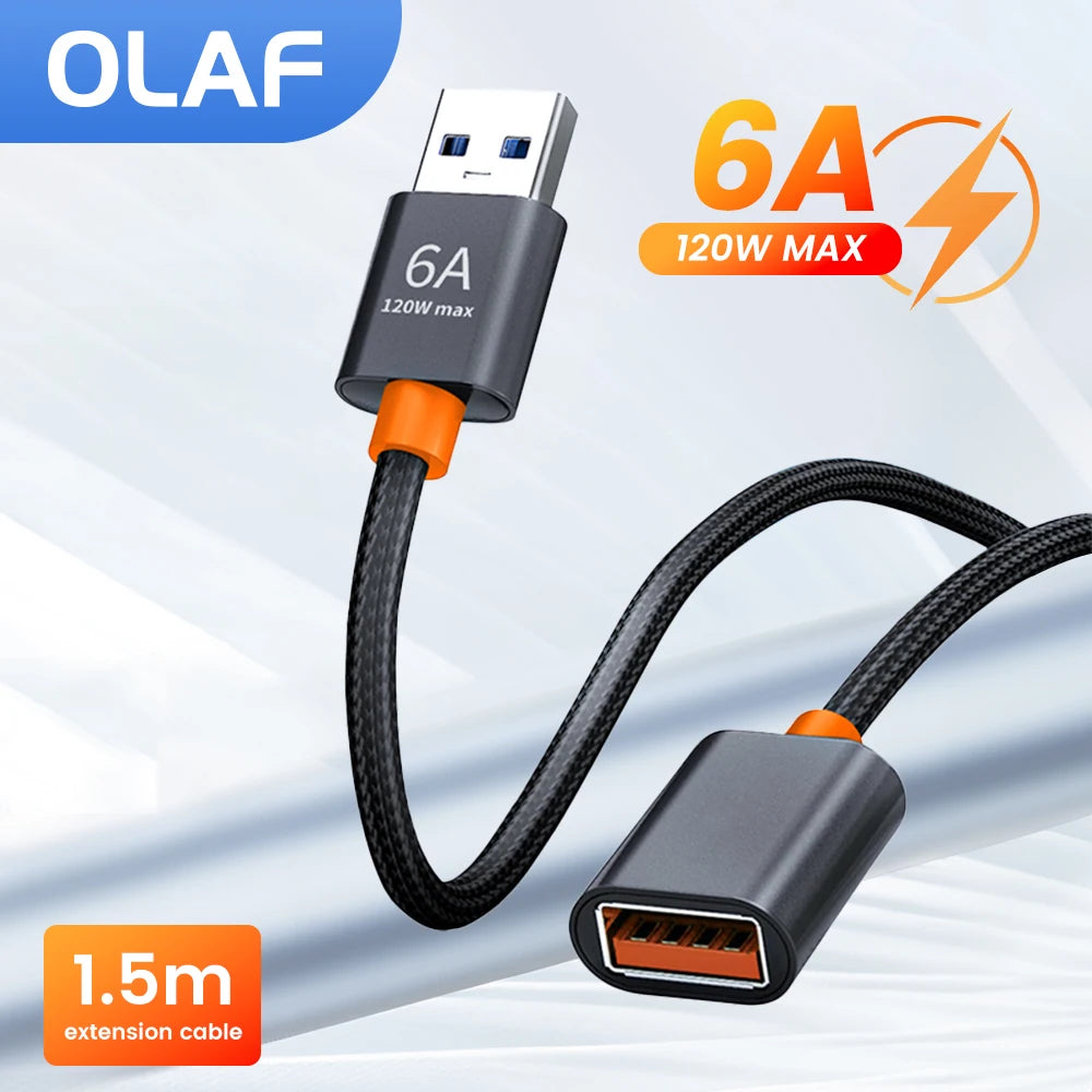 USB 3.0 / 2.0 Extension Cable Male to Female Extender Cable Fast Speed USB 3.0/2.0 Extended for laptop PC USB 3.0 Extension