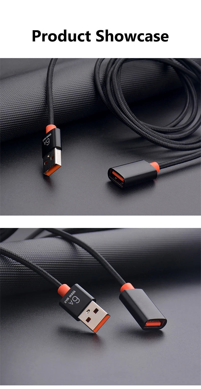 USB 3.0 / 2.0 Extension Cable Male to Female Extender Cable Fast Speed USB 3.0/2.0 Extended for laptop PC USB 3.0 Extension