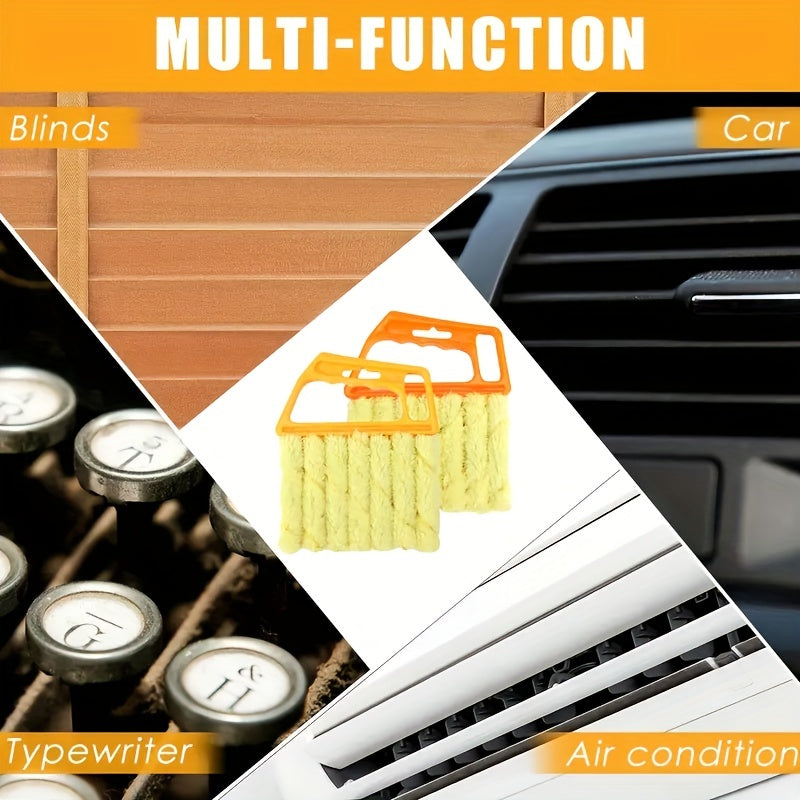 Multi-Functional Cleaning Brush for Blinds, a Household Tool for Cleaning Curtains, an Amazing Gadget for Removing Dust from Air Conditioners And Fans, And a Brush for Cleaning Gaps