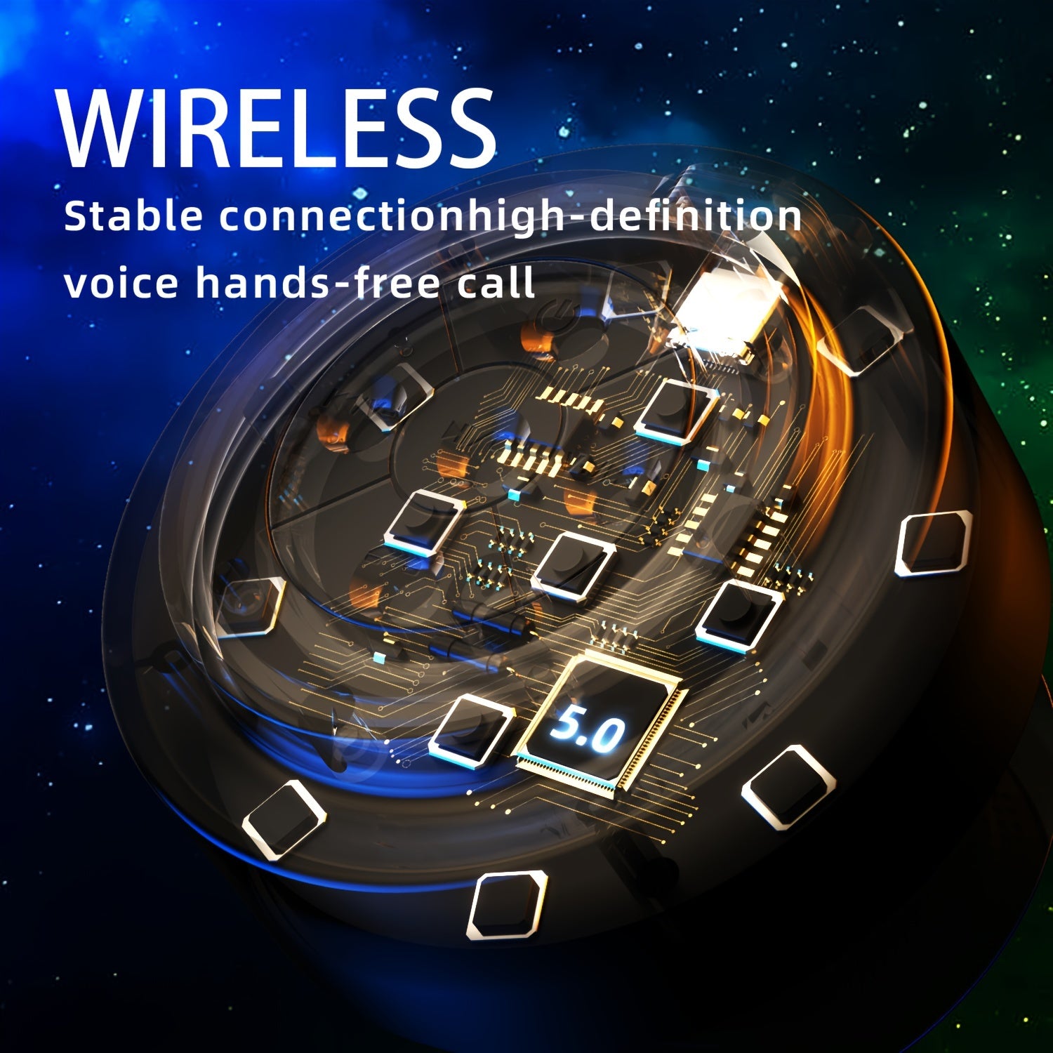 Portable Shower Speaker With Built-in Microphone, Voice Assistant Control, Hands-Free Calling, TWS Playback, 5W High Power, Rechargeable Lithium Polymer Battery, Long-Lasting Playtime, HD Decoding, Strong Suction Cup, RGB Lig